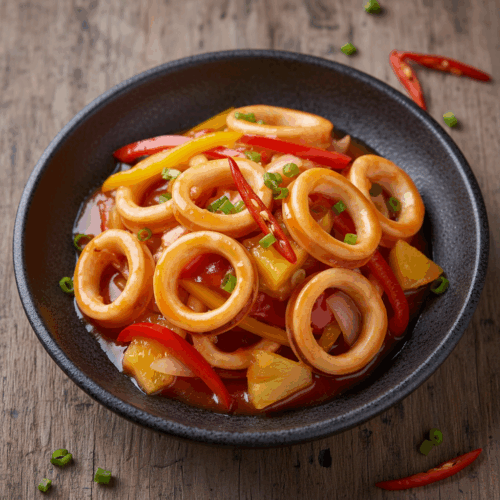 a_gourmet_presentation_of_cumi_asam_manis_tender_p a_gourmet_presentation_of_cumi_asam_manis_tender_p