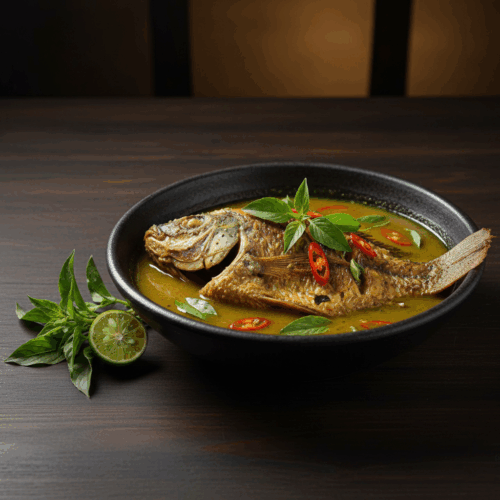 a_gourmet_presentation_of_mujair_kuah_kemangi_prof a_gourmet_presentation_of_mujair_kuah_kemangi_prof